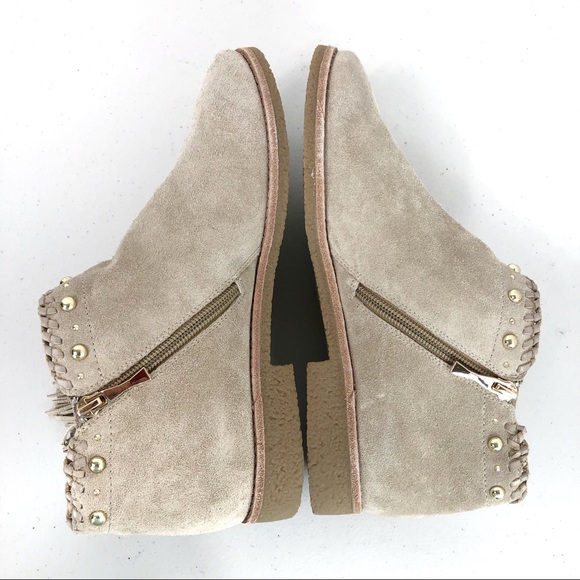 Kate Spade Brown Suede Ankle Boots Size 9M - Picture 3 of 8